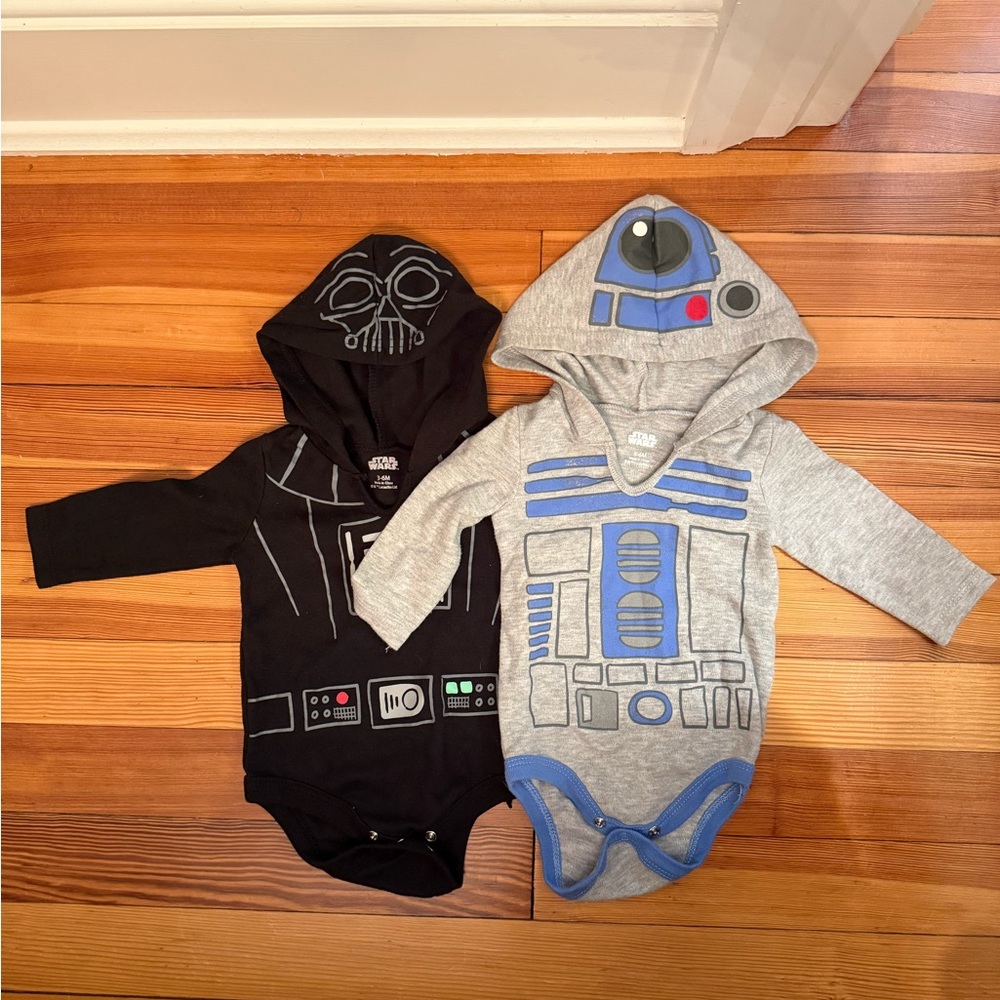 Star Wars Kids One Piece Set - Black and Gray